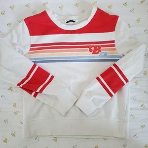 Buffalo retro cropped crew